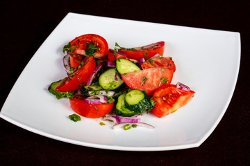 Spicy Georgian salad