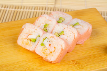 Delicious mamenori rolls
