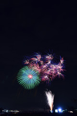 多摩川秋花火(Autumn firework at Tamagawa) 