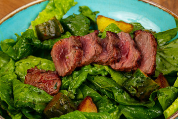 Sliced Steak salad