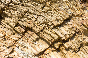 Texture-stone wall