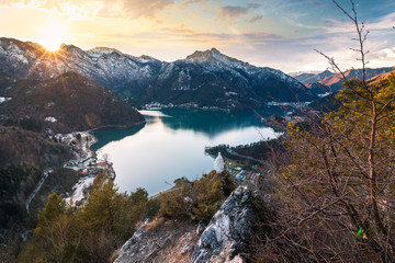 Fototapeta na wymiar Lago di Ledro - Trentino