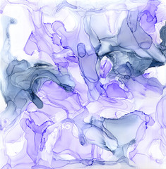 Abstract ink background. Modern art.