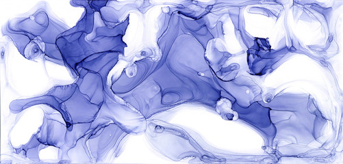 Abstract ink background. Modern art.