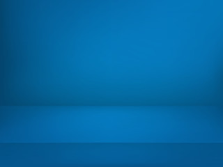 Black illuminated stage. Vector illustration. Advertising template