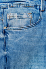 Blue Jeans Hose typisch Waschung feste Hose Alltag und Party
