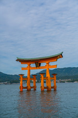 Shrine in water, Itsukushima