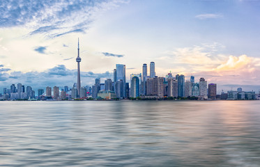 Fototapeta premium Toronto Skyline from Toronto island