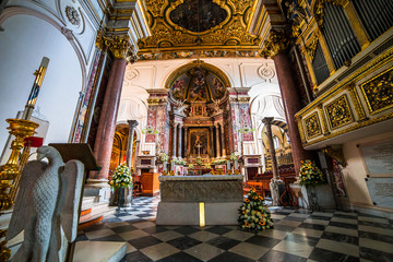 The Duomo, cathedral of Amalfi, campania, Italy