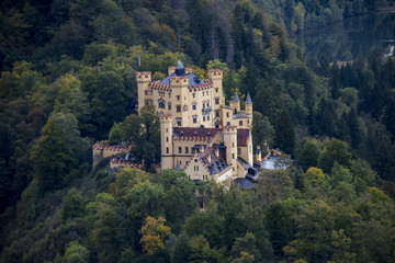 Fototapeta na wymiar Castillo de Hohenswangau