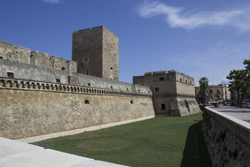 Fototapeta na wymiar Swabian Castle of Bari 