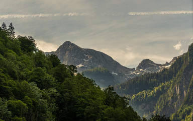 view of mountains