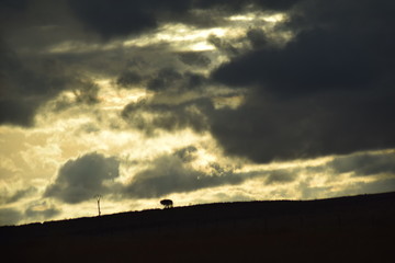 Obraz premium Nubes borrascosas