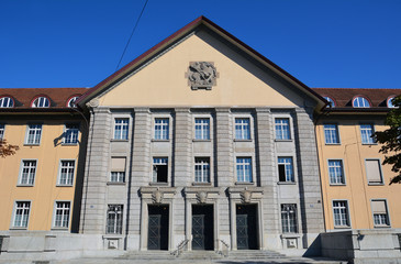 Fototapeta na wymiar Bezirksgebäude, Zürich