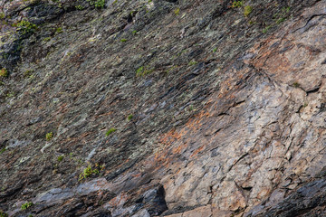 rock texture of mountain, wall stone background