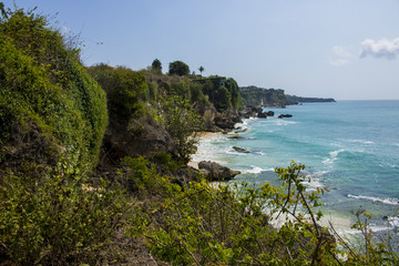 beautiful beach view summer holiday