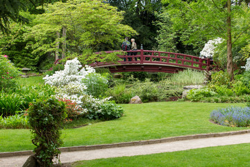 May.   Japanese garden.   Leverkusen