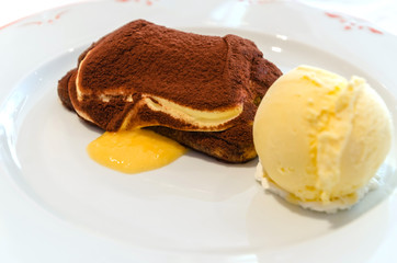 Tiramisu italian dessert