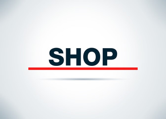 Shop Abstract Flat Background Design Illustration