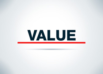 Value Abstract Flat Background Design Illustration