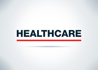 Healthcare Abstract Flat Background Design Illustration