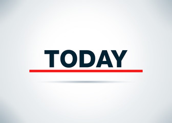Today Abstract Flat Background Design Illustration