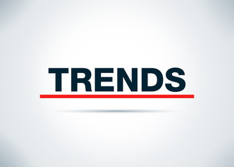 Trends Abstract Flat Background Design Illustration
