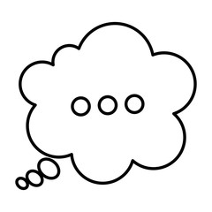 speech bubble message icon