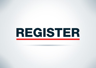 Register Abstract Flat Background Design Illustration
