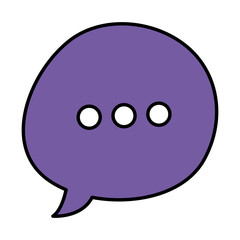 speech bubble message icon