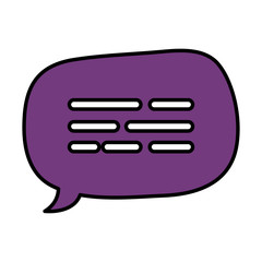 speech bubble message icon