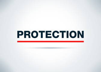 Protection Abstract Flat Background Design Illustration