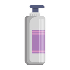 soap bottle with facial product