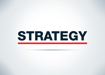 Strategy Abstract Flat Background Design Illustration