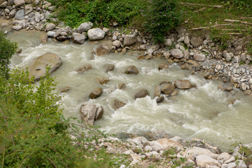 The valley of Aran in the Pyrenees, Lleida