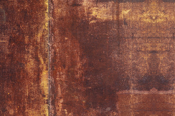 wheathered rust and scratched steel texture useful for background