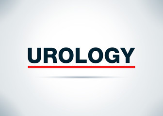 Urology Abstract Flat Background Design Illustration