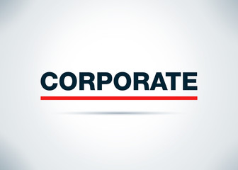 Corporate Abstract Flat Background Design Illustration