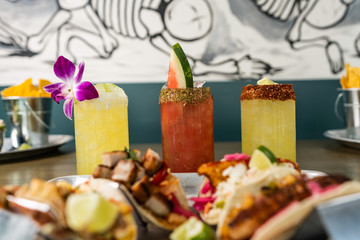 tacos and margaritas