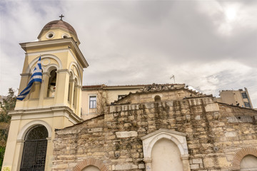 Church Pantanassa Monastery Byzantine Church Monastiraki Square Athens Greece