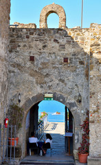 Aragonese castle of Agropoli Salerno Italy