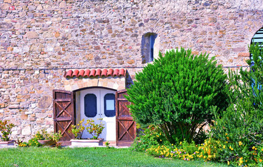 Aragonese castle of Agropoli Salerno Italy