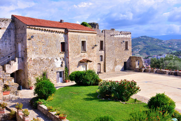 Aragonese castle of Agropoli Salerno Italy