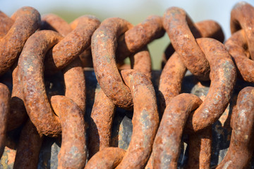 rusty chain 