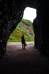 Landscape around Cushendun Caves, Northern Ireland