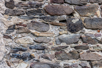 Background of stone wall texture photo