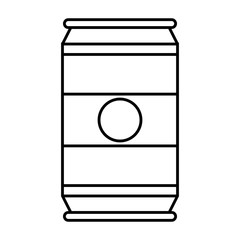 soda can isolated icon