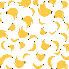 banana fresh fruits pattern