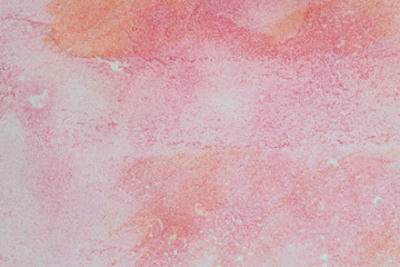 spot of a soft pink watercolor