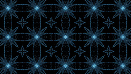 Abstract blue black geometric background